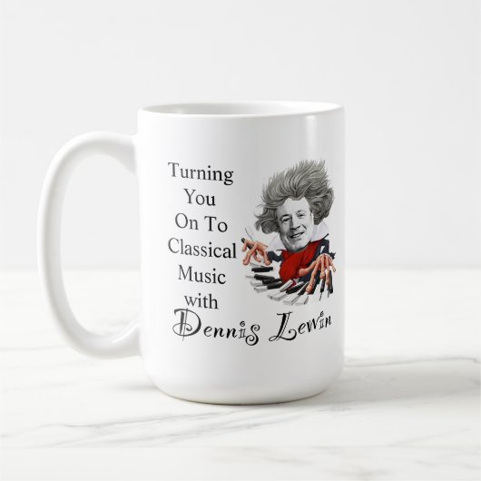 Mug Passer à la musique classique 15 oz (Gauche)