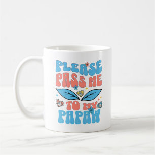Mug Passez-Moi À Mes Grands-Parents Spéciaux Papaw
