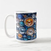 Mug Passez Précieux Gems Diamonds Sapphires Pearls (Gauche)