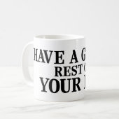 Mug Passez une excellente fin de journée ! (Devant gauche)