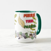 Mug Passion jardinage (Devant droit)
