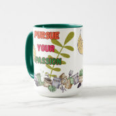 Mug Passion jardinage (Devant gauche)