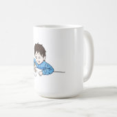 Mug Passion pour le dessin (Devant droit)