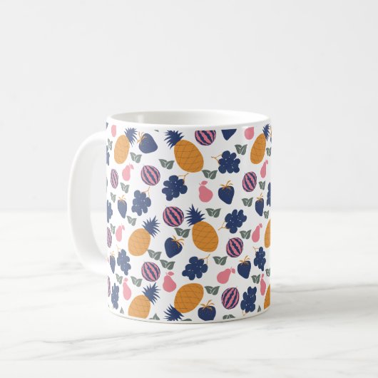 Mug Passion tropicale des fruits (Devant gauche)