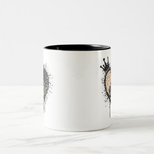 Mug passionné de cyclisme (Centre)