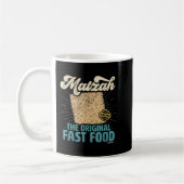 Mug Passover Matzah L'original Fast Food Funny Seder (Gauche)