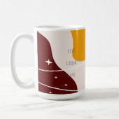 Mug Pastel Abstrait Live Laugh Love (Gauche)