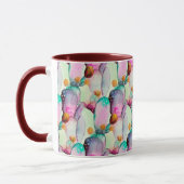 Mug Pastel Aquarelle Cactus Fleurs Motif du désert (Gauche)