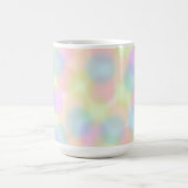 Mug Pastel arc-en-ciel coloré Motif circulaire géométr (Centre)
