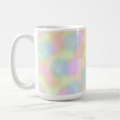 Mug Pastel arc-en-ciel coloré Motif circulaire géométr (Gauche)