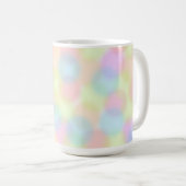 Mug Pastel arc-en-ciel coloré Motif circulaire géométr (Devant droit)