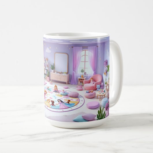 Mug Pastel Baroque (Devant droit)