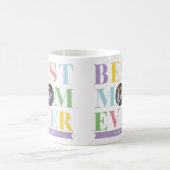 Mug Pastel Best Mom Ever cadeau photo (Centre)