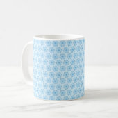 Mug Pastel Blue Snowflake (Devant gauche)