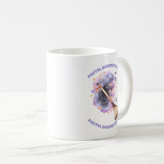 Mug Pastel Broomstick (Devant droit)
