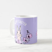 Mug Pastel Bunny Magnolia Fleur Pâques (Devant gauche)