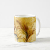 Mug Pastel Chat - Pose Relaxante Tabby Orange (Devant droit)