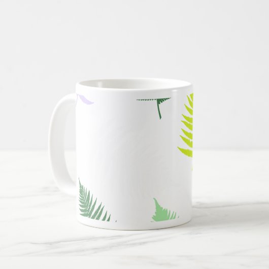 Mug Pastel Colors Lucky Fern (Devant gauche)