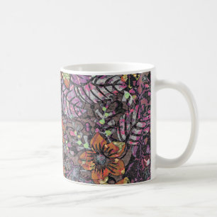 Mug Pastel Colours motif floral art numérique romantiq