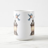 MUG PASTEL CUL HIVER NEIGE & LANTERN & OISEAU (Centre)