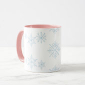 Mug Pastel dans la neige (Devant gauche)