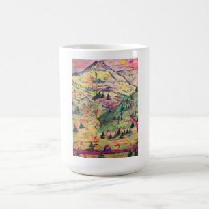 Mug pastel de la ville colorado