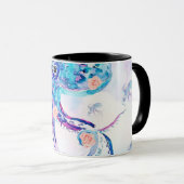 Mug pastel de poulpe au rêve (Devant droit)