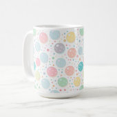Mug Pastel Dots Motif non parfait (Devant gauche)