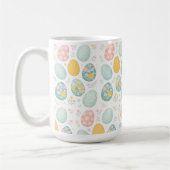 Mug Pastel Easter Eggs Floral Pattern - Cute Spring  (Gauche)