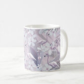 Mug Pastel Flamant rose Jungle Love 4 #art #tropical (Devant droit)