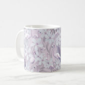 Mug Pastel Flamant rose Jungle Love 4 #art #tropical (Devant gauche)