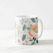 Mug Pastel Floral Fiesta (Devant droit)