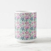 Mug Pastel Floral watercolor Pattern  (Centre)