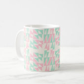 Mug Pastel géométrique doux (Devant gauche)
