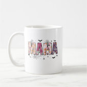 Mug Pastel Ghost and Pumpkin Mama Coffee Cup (Gauche)