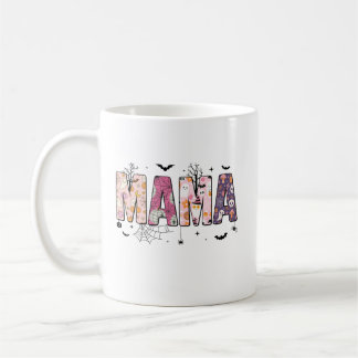 Mug Pastel Ghost and Pumpkin Mama Coffee Cup
