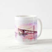 Mug Pastel Golden Gate Bridge à San Francisco (Devant droit)