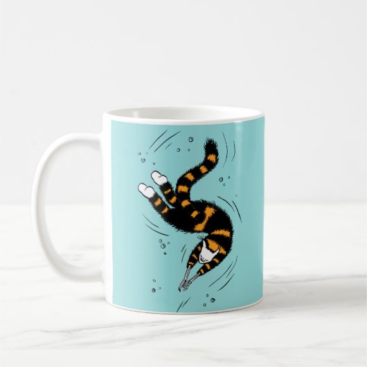 Mug Pastel Goth Chat Skeleton (Gauche)