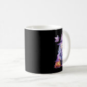Mug Pastel Halloween Witch Chat Citrouille Pastelcore (Devant droit)