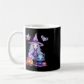 Mug Pastel Halloween Witch Chat Citrouille Pastelcore (Gauche)