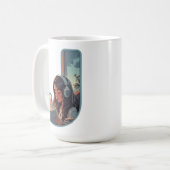 Mug Pastel J avec Lo-Fi Girl (Devant gauche)