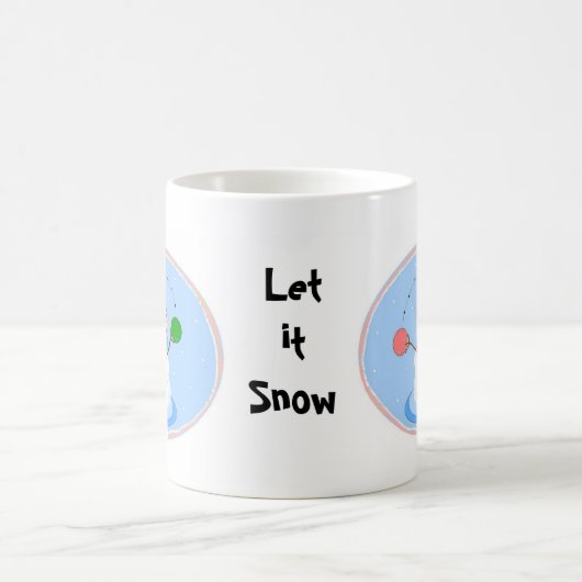 Mug Pastel Jongler Snowman (Centre)