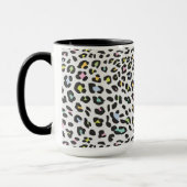 Mug Pastel Leopard Spot Motif (Gauche)