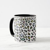 Mug Pastel Leopard Spot Motif (Devant gauche)