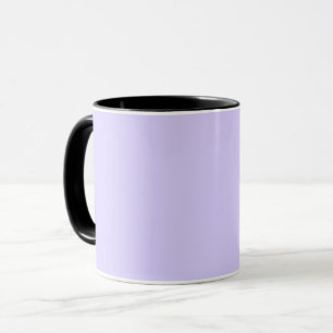 Mug Pastel Lilac couleur solide   Classique   Élégant