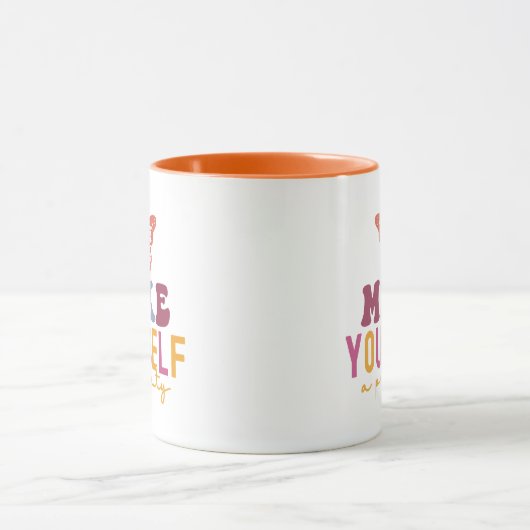 Mug Pastel "Make Yourself a Priority" Self Care (Centre)