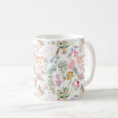 Mug Pastel Mariage ornements motif 02 (Devant droit)