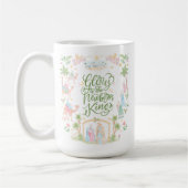 Mug Pastel Nativity | Glory to the Newborn King (Gauche)