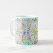 Mug Pastel Nature Mandala Art (Devant gauche)