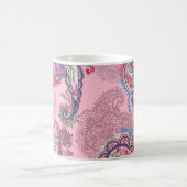 Mug Pastel paisley, patchwork ethnique traditionnel (Centre)